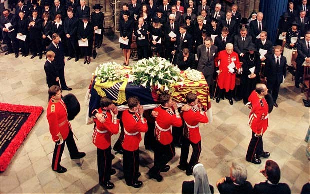 September 1997 Funeral of Diana, Princess of Wales July 1, 1961  31 August 1997 (620x388, 80Kb)