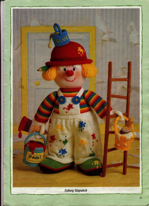 Jean Greenhowe - Knitted Clowns_21 (508x700, 137Kb)