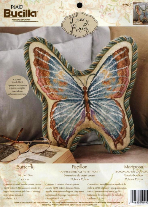 Bucilla 4907 Butterfly (499x700, 154Kb)
