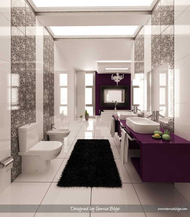 purple-black-and-white-graphic-print-bathroom (612x700, 115Kb)