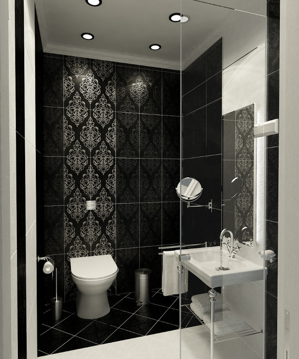 Modern-classic-style-bathroom-black-and-white-tile (583x700, 127Kb)