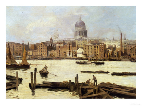 paulo-sala-a-view-of-st-pauls-from-the-thames (473x355, 57Kb)