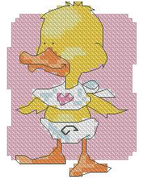 Dimensions 00325 - Baby 'Toons - Small Duck (212x264, 16Kb)