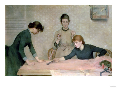 carl-frederic-aagaard-the-sewing-class (473x355, 42Kb)