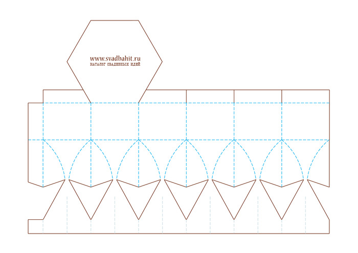 Бонбоньерка своими руками: шаблоны и схемы