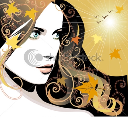 stock-vector-autumn-girl-33042982 (446x408, 164Kb)