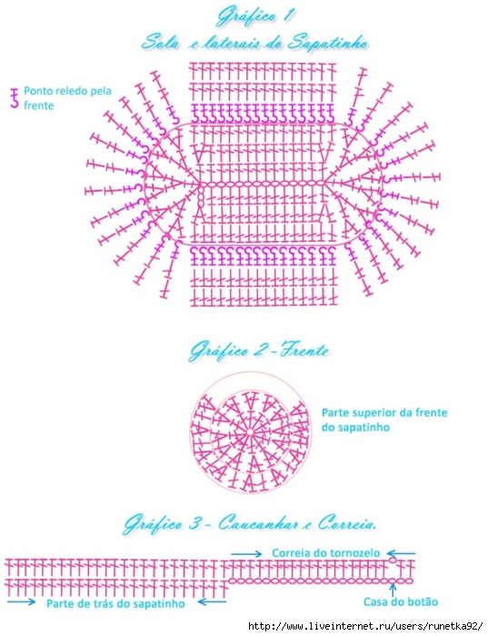 gráfico sapatinho de croche lacinho (537x700, 225Kb)