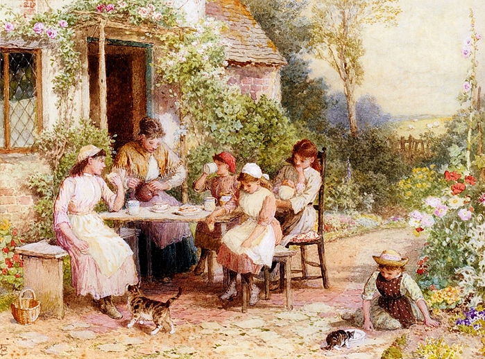 Myles Birket Foster(1825-1899), (700x518, 396Kb)