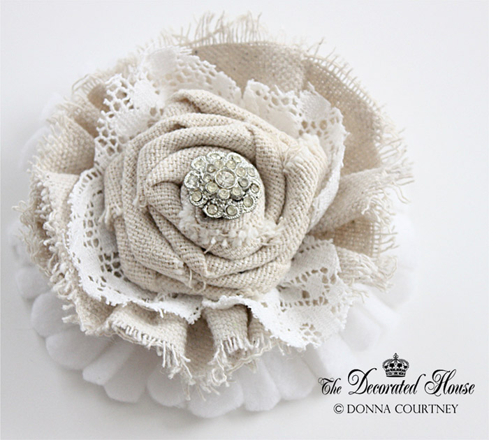 The Decorated House DIY Tutorial Fabric Flower 5 (700x630, 129Kb)