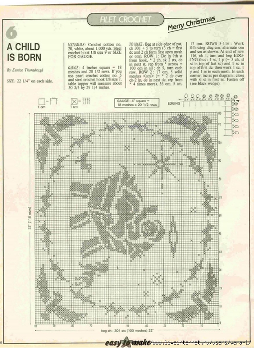 Magic Crochet-Christmas Projects  -  Oct.1990 016 (510x700, 294Kb)