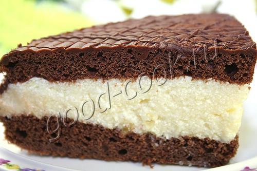 Шоколадный торт из манки Revani