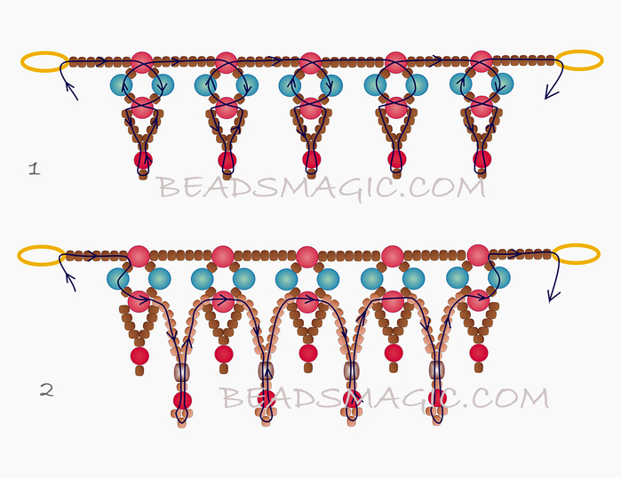 free-beading-tutorial-bracelet-necklace-pearls-2 (700x538, 239Kb)