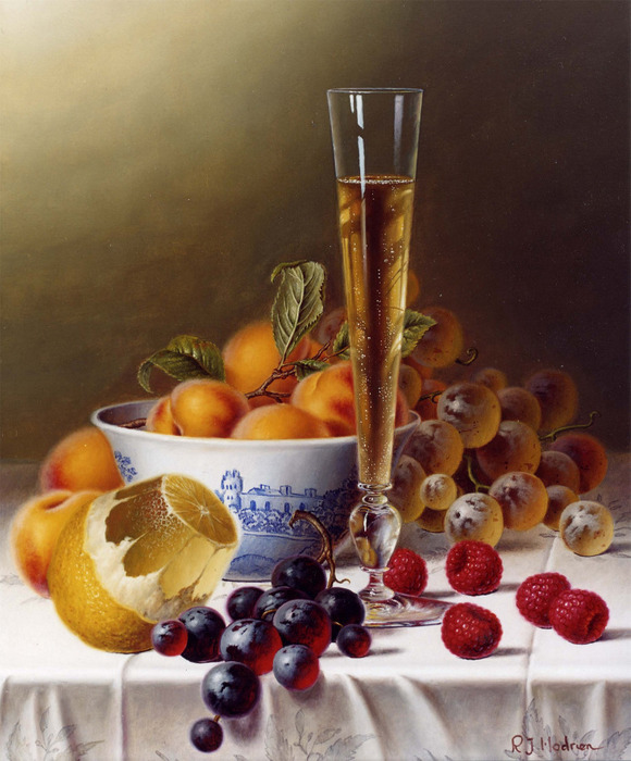485234Still Life with Champagne & Fruit on a Tablecloth (580x700, 132Kb)