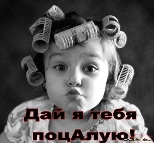Прикольные картинки я тебя целую