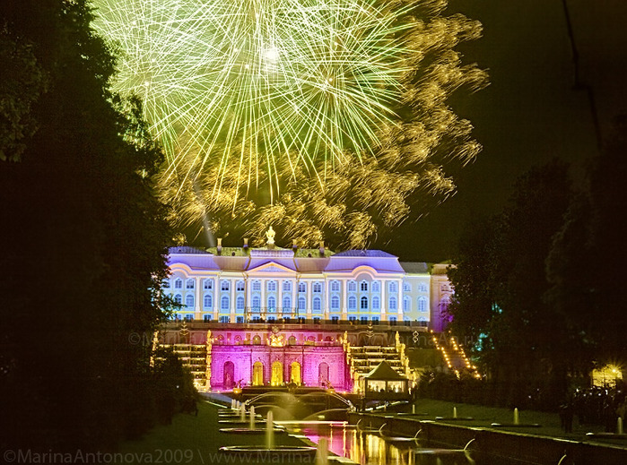 Салют в честь дня рождения фото