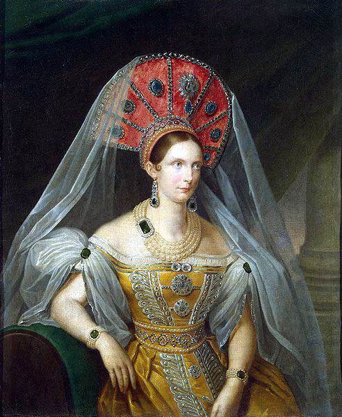 Caryca Alexandra Fiodorovna żona Mikołaja I. (492x600, 67Kb)