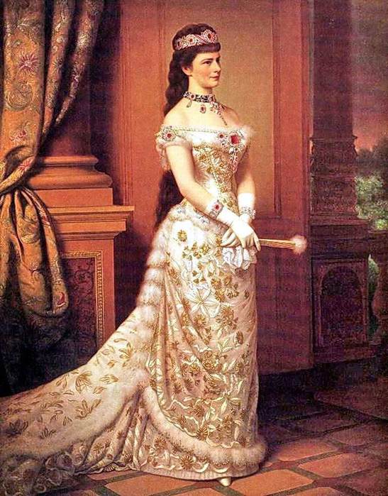 Sissi - Cesarzowa  Eugenie Amalie Elisabeth of Wittelsbach (1837 - 1898)  1 (547x700, 77Kb)