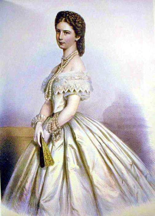 Sissi - Cesarzowa Eugenie Amalie Elisabeth of Wittelsbach (1837 - 1898) 8 (504x700, 45Kb)