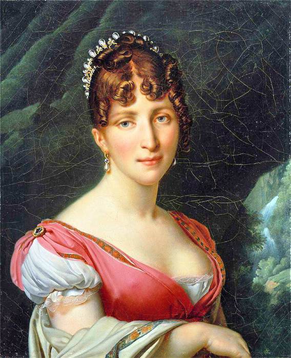 Królowa Hortense Eugénie Cécile Bonaparte ( 1783 - 1837) żona króla Holandii (568x700, 73Kb)