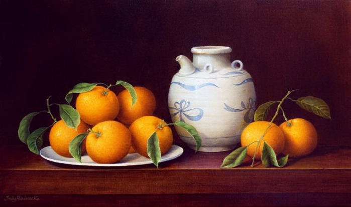 Clementines & Ming Vessel (700x413, 61Kb)