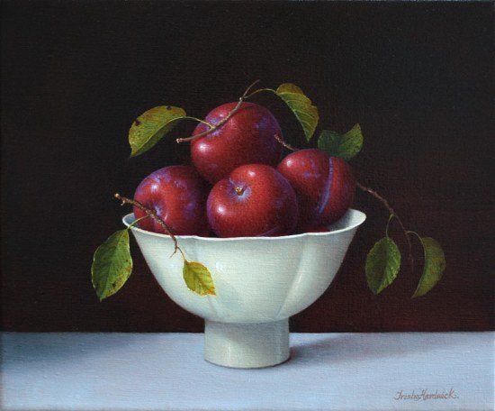 Plums & Stem Bowl (550x456, 41Kb)