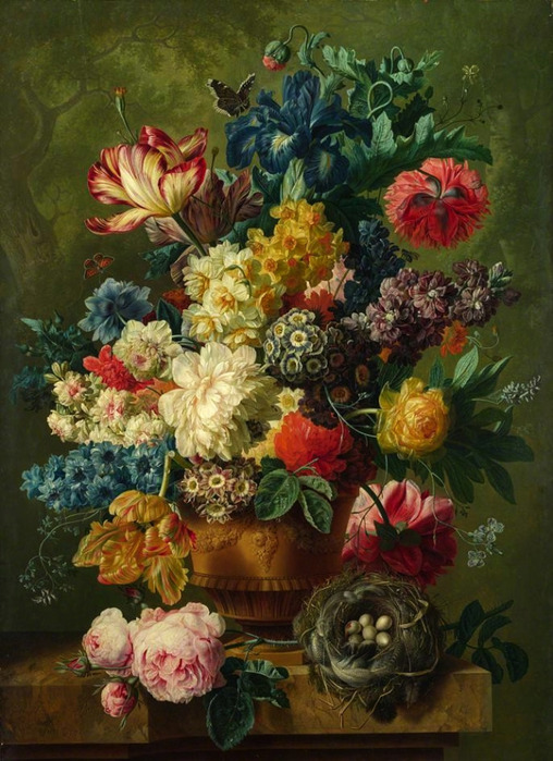 Flowers in a Vase (508x700, 152Kb)