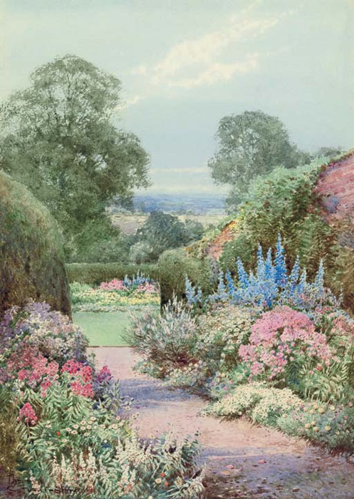 A garden near Henley-on-Thames, Oxfordshire (497x700, 126Kb)