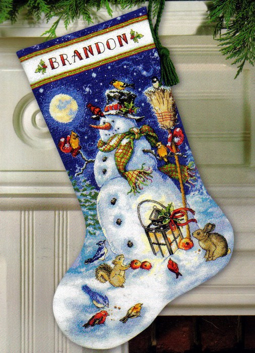 4129864_Dimensions_08839_Snowman__Friends_Stocking (506x700, 157Kb)