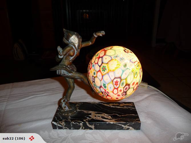 Gerdago pixi lamp with Millefiori globe (669x502, 35Kb)