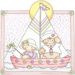  Sailing Babies (399x400, 46Kb)