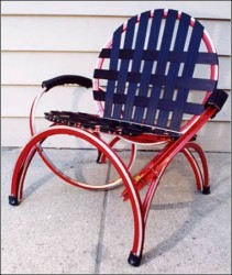 Столик из велосипедных колес