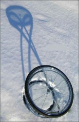 Столик из велосипедных колес