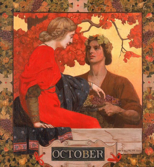 October, William Clarke Rice. 1903 (642x699, 168Kb)