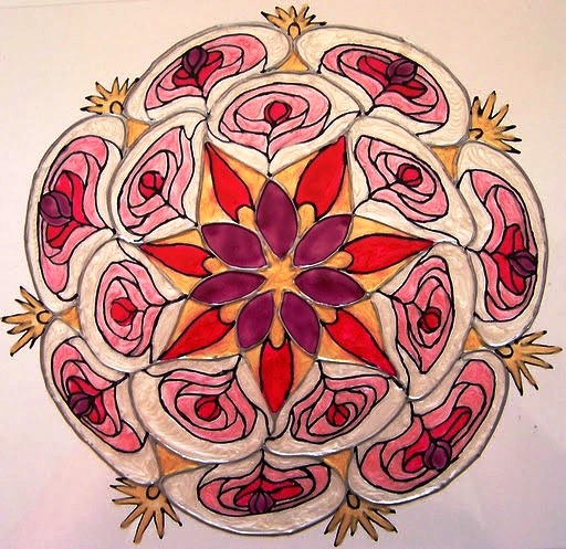 mandala fleur (512x497, 120Kb)