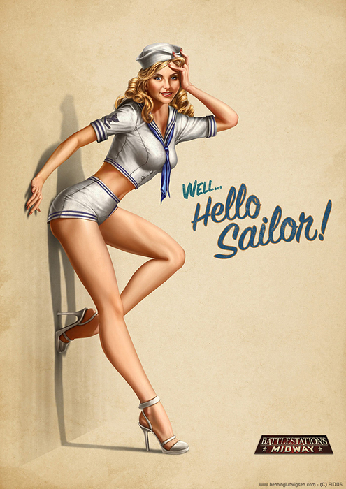 Battlestation_Midway_pin_up_2_by_henning (495x700, 309Kb)