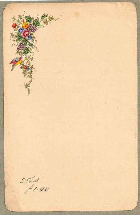 Lot 12 - 1 Early Floral Stationery (455x700, 374Kb)