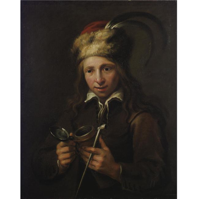 Portrait of a Boy with a Pipe  (650x650, 24Kb)
