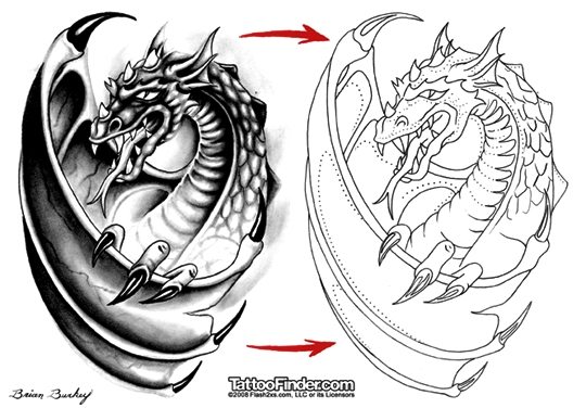 BB_BlackandGreyWingedDragonWithStencil_06-08 (540x376, 145Kb)