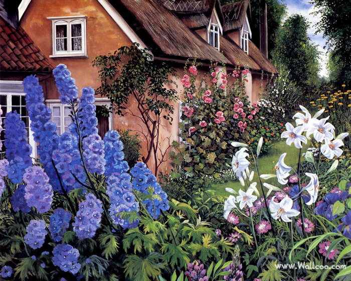 Art_painting_of_Susan_Rios_10_Delphiniums (700x560, 265Kb)