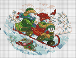  Dimensions 08828 - Playful snowmen ornaments-4 (700x536, 465Kb)
