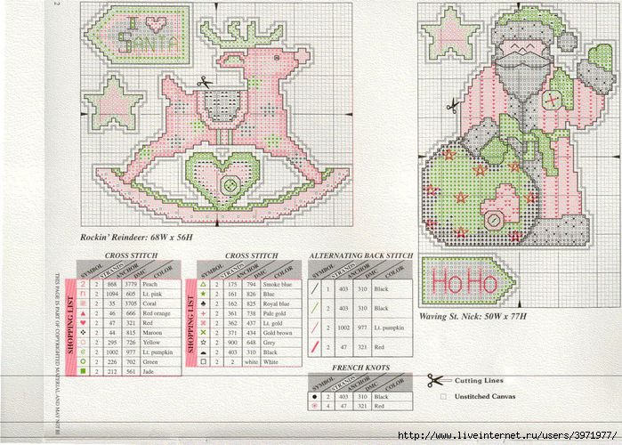 Homespun holiday dimensions схема