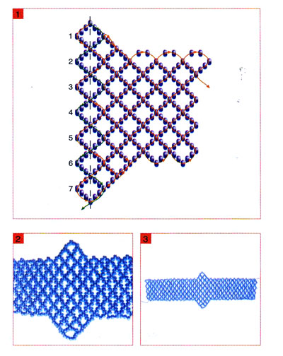 Кольца из бисера схемы для начинающих