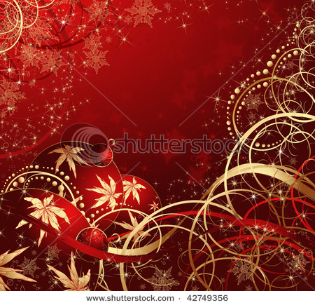 stock-photo-christmas-red-background-with-balls-and-snowflakes-42749356 (450x435, 133Kb)