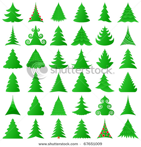 stock-vector-christmas-trees-collection-67651009 (450x470, 96Kb)