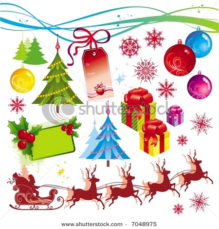 stock-vector-set-elements-for-christmas-design-7048975 (450x470, 82Kb)