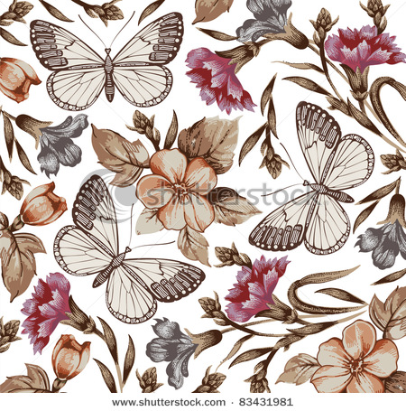 stock-vector-butterflies-flowers-vector-beautiful-background-with-a-flower-ornament-83431981 (450x455, 144Kb)