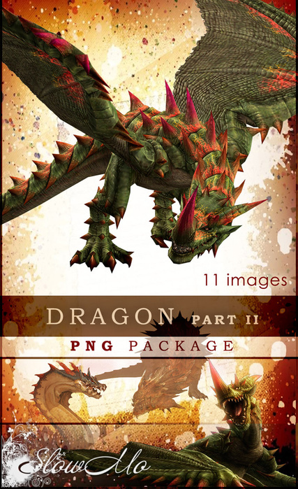 SlowMo, PNG, Png pack, Dragon, Images, Clipart, ,  , , , /1322073514_Dragon_part2_Cover (427x700, 200Kb)