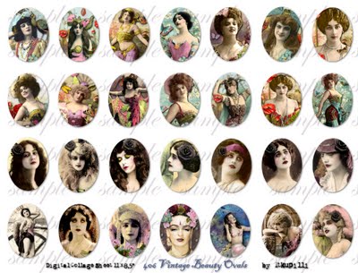 406 w Vintage Beauty Ovals (400x305, 61Kb)