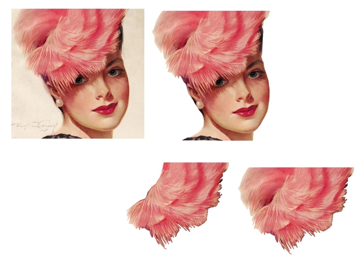 femme chapeau plume rose (700x525, 153Kb)