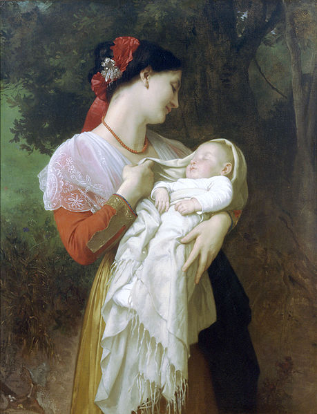 459px-William-Adolphe_Bouguereau_(1825-1905)_-_Maternal_Admiration_(1869)     . . .   (1869). (459x599, 61Kb)